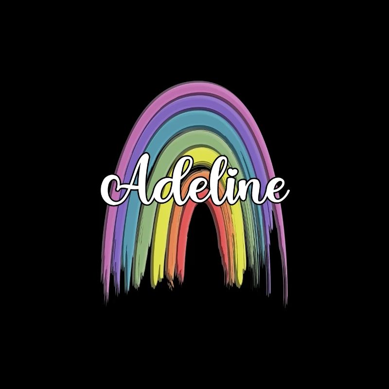 ADELINE Rainbow Cursive