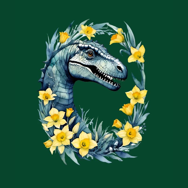 Trex Dinosaur Daffodils