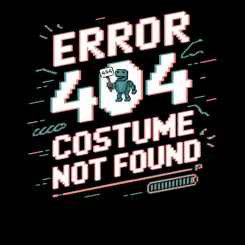Error 404 - Costume Not Found Robot