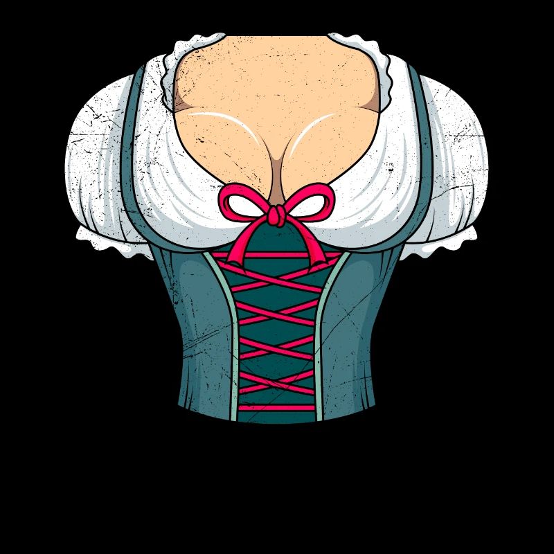 Dirndl Bayerisch Camicia Trachten