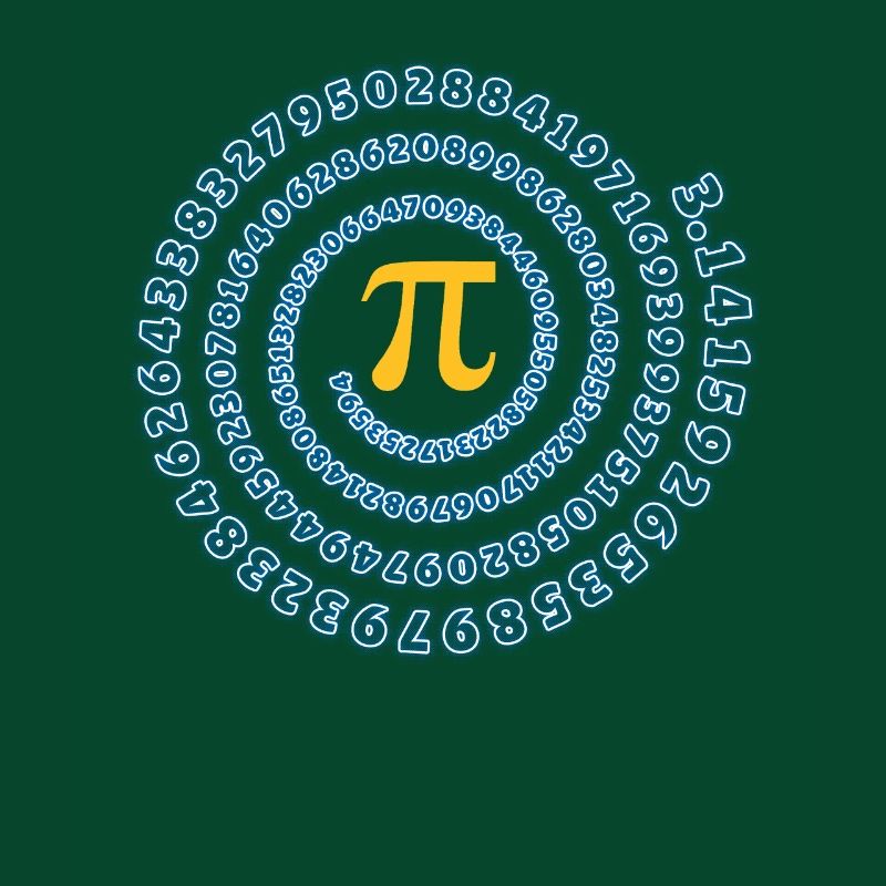 Cadeau de maths de maths de caractère de symbole de pi