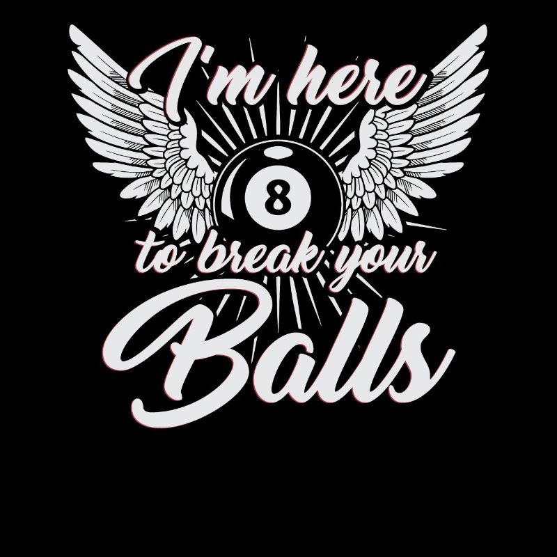 Billiard player pool gift