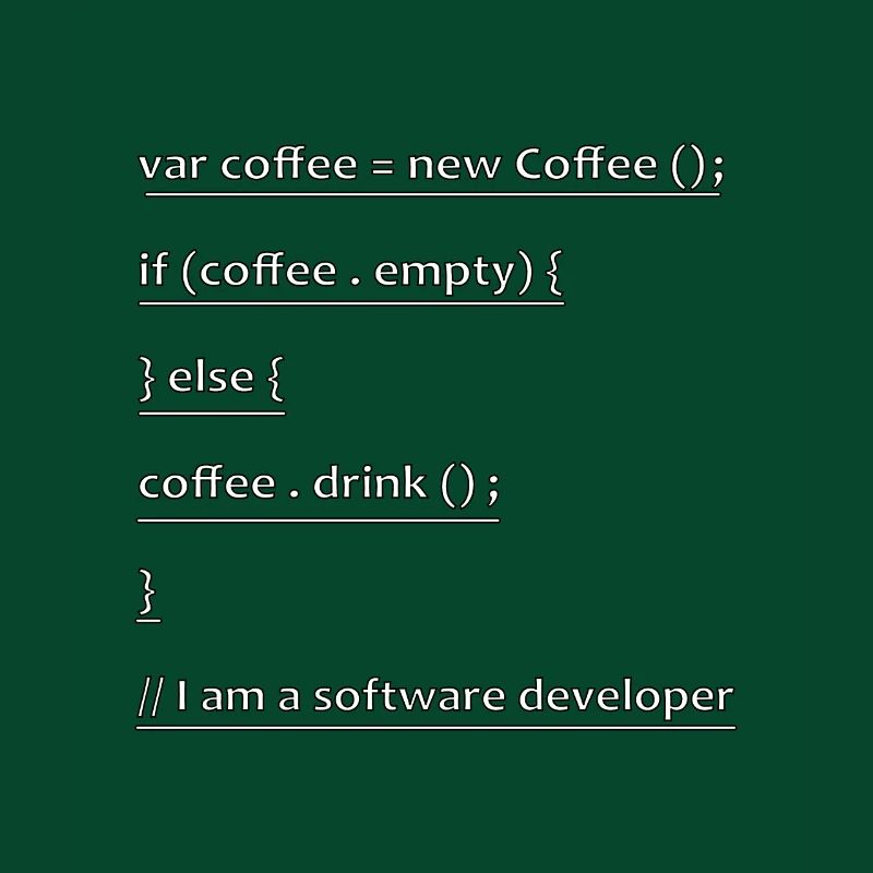 Kaffee Entwickler Informatiker Code Geschenk