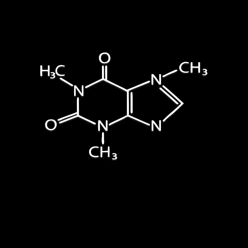 Coffee - Structural Formula - Chemical Assembly