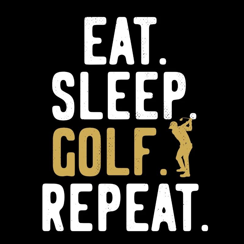 Golf Course Golfers Repeat