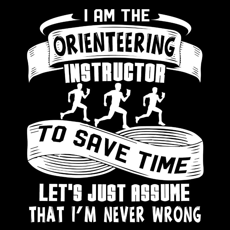 Course d'orientation Je suis l'instructeur de course d'orientation