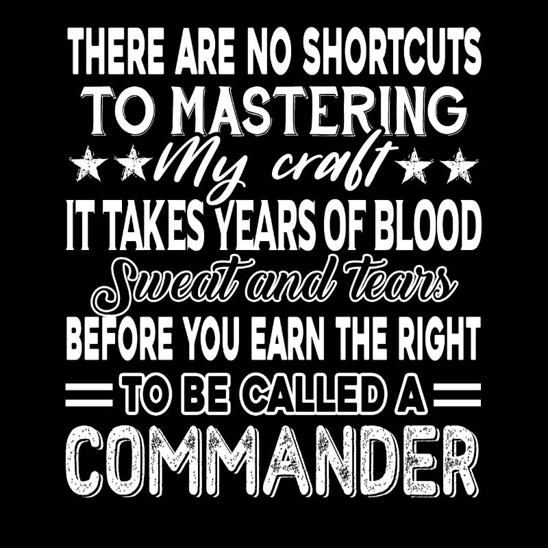 Commander To Be Called A Commander