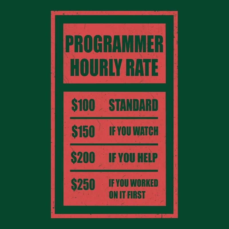 Programmer hourly rate programmer
