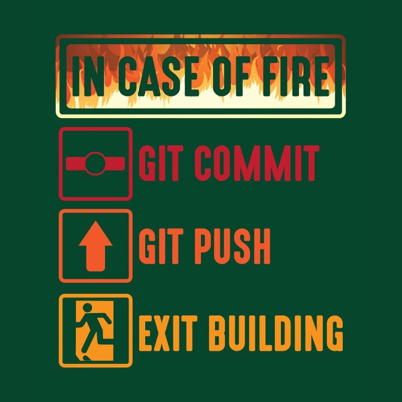 Git commit git push Programmierer IT Informatiker