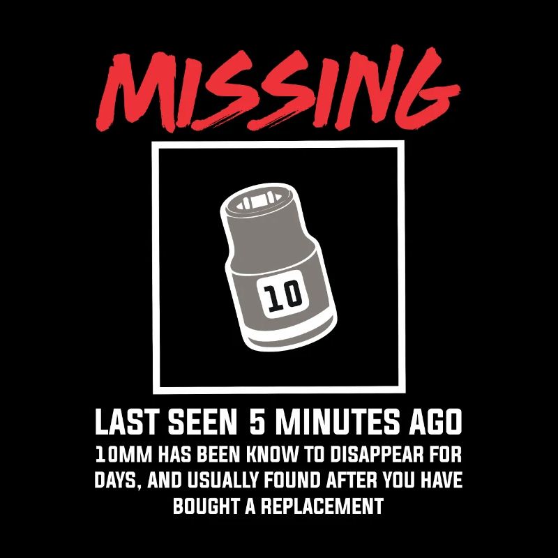 Funny mechanic 10mm socket mechanical engineering