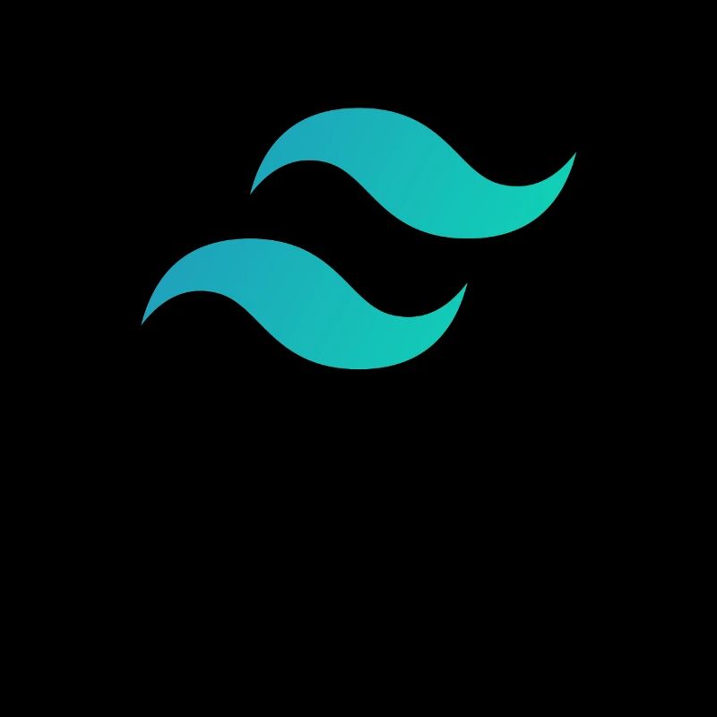 Tailwind CSS Mark - CSS Framework Programmer Coder