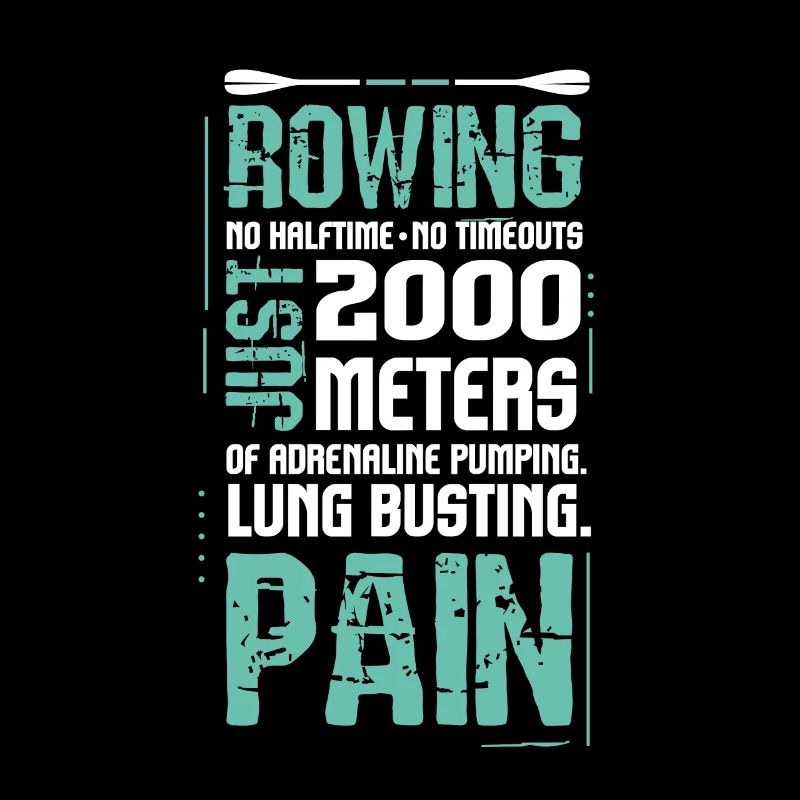 No Halftime No Timeouts Rowing