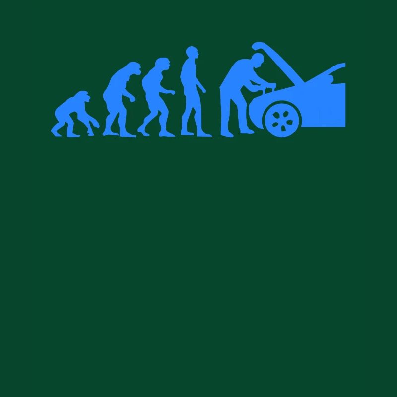 Tuning Evolution Auto Tuner Geschenk Affe Mensch