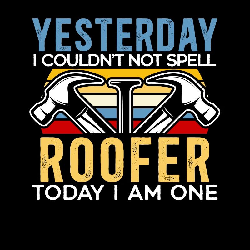 Ich bin ein Dachdecker Dachflüsterer Dach Ninja Job Dachdecker