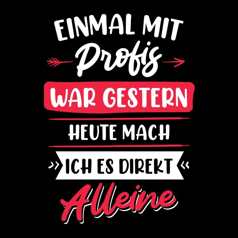 Einmal mit Profis war gestern