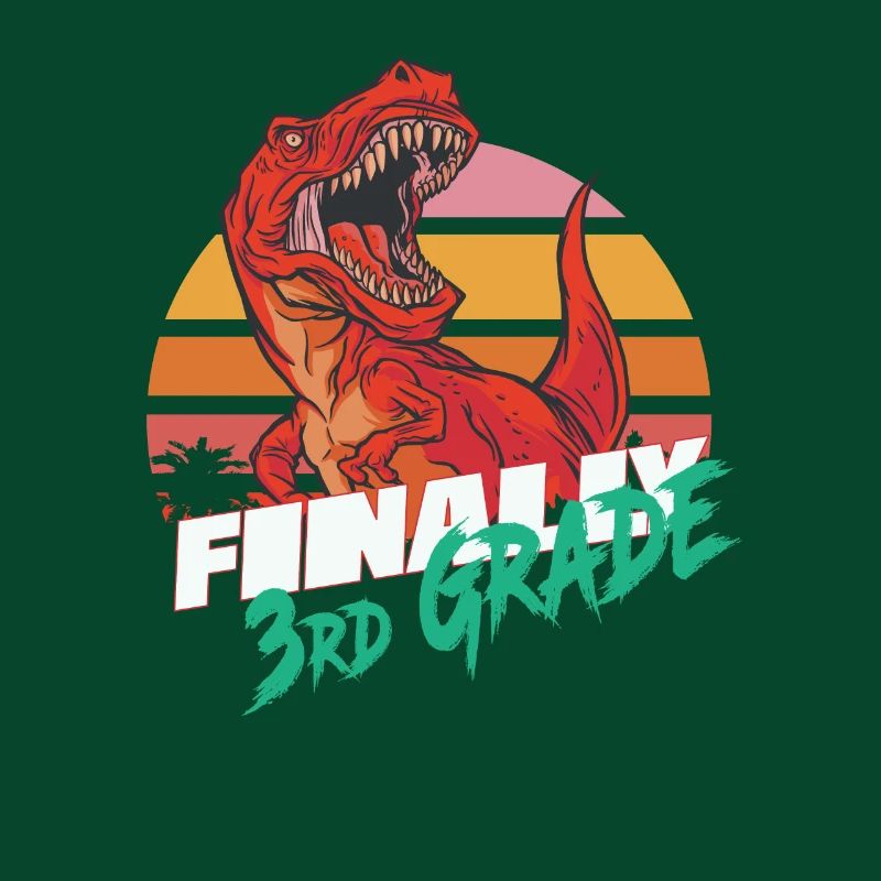 Finally 3rd Grade, Second Grader - T-REX