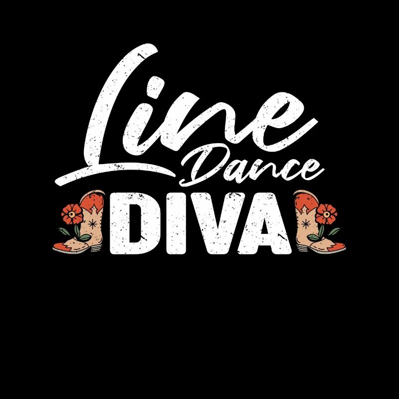 Line Dance Diva Boots Line Dancing Lover