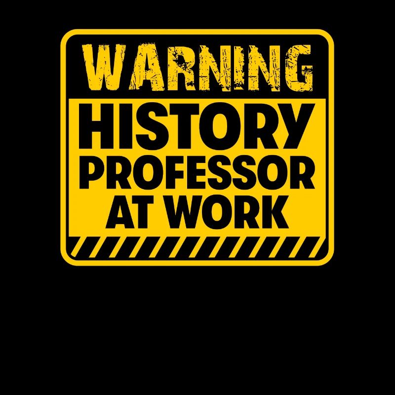 History Professor at work
