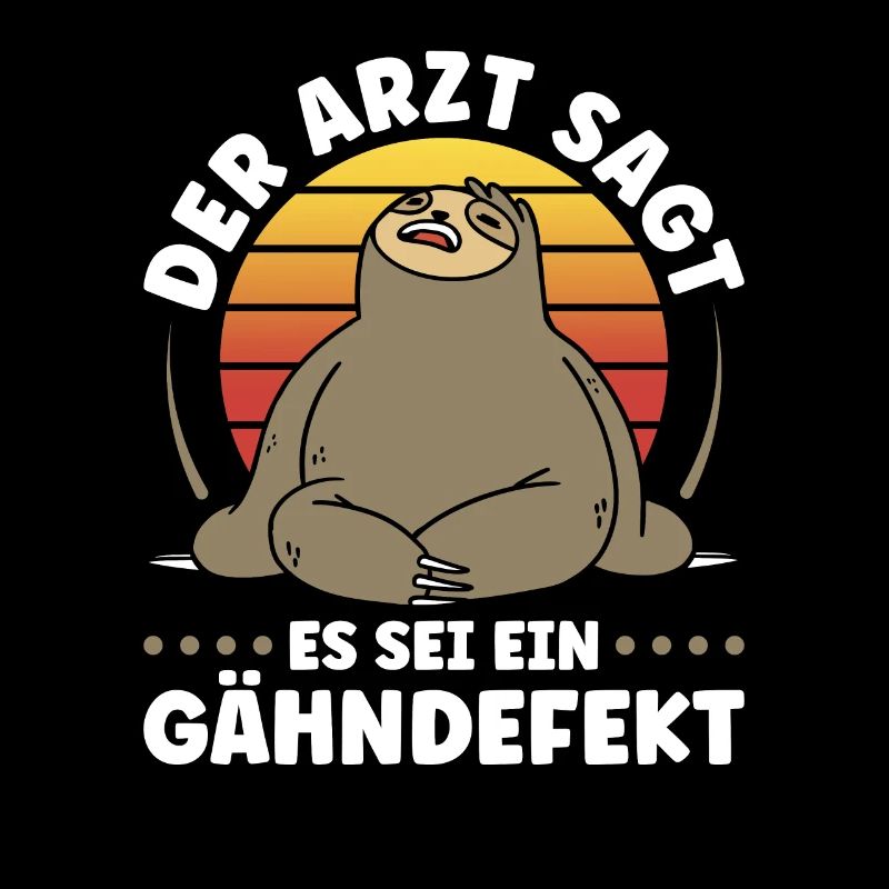Faultier Gähndefekt, Sloth Langschläfer