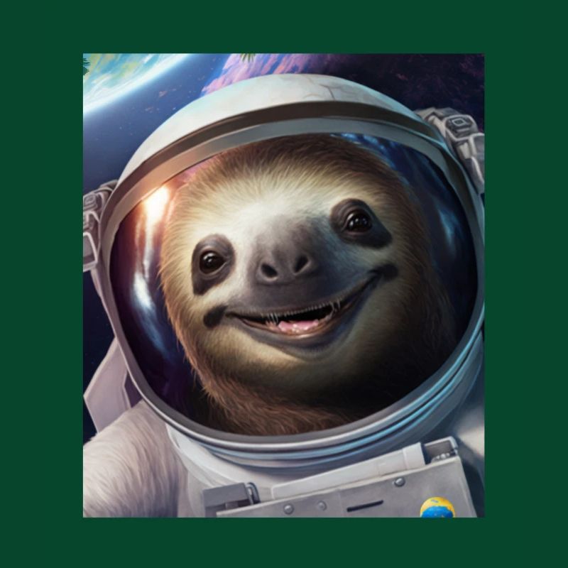Sloth Astronaut Space Outer Space