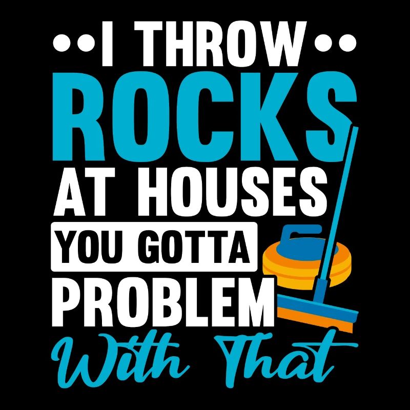 Wirf Steine auf Häuser, mit denen du ein Problem hast