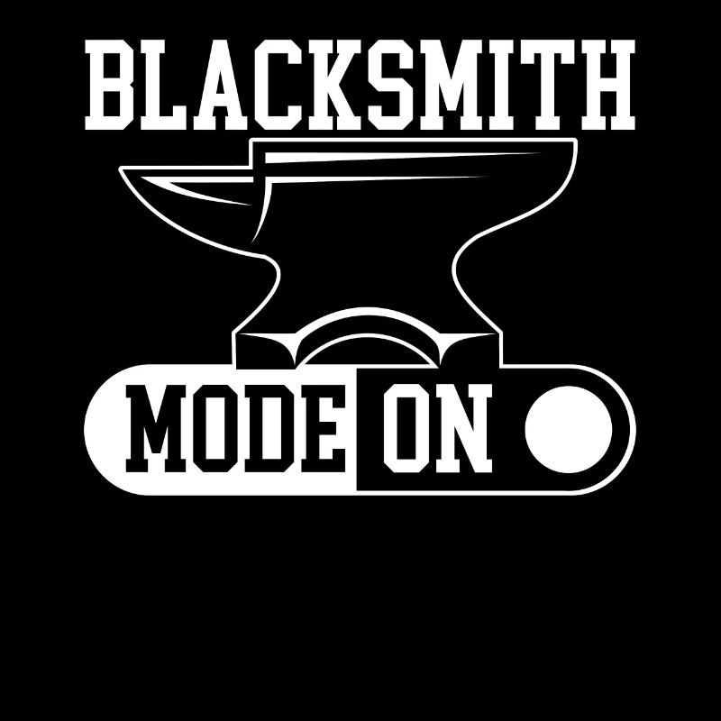 Blacksmith Mode On Metalsmith Forging Metalworker