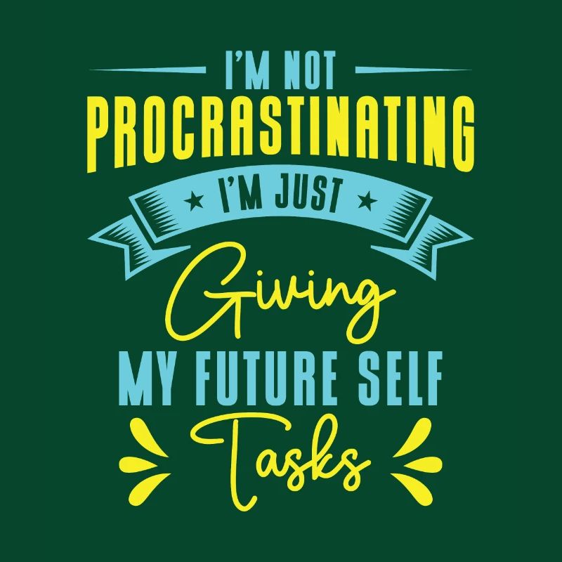 Procrastinating Tasks Procrastinator Delaying Work