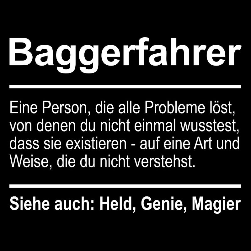 Baggerfahrer