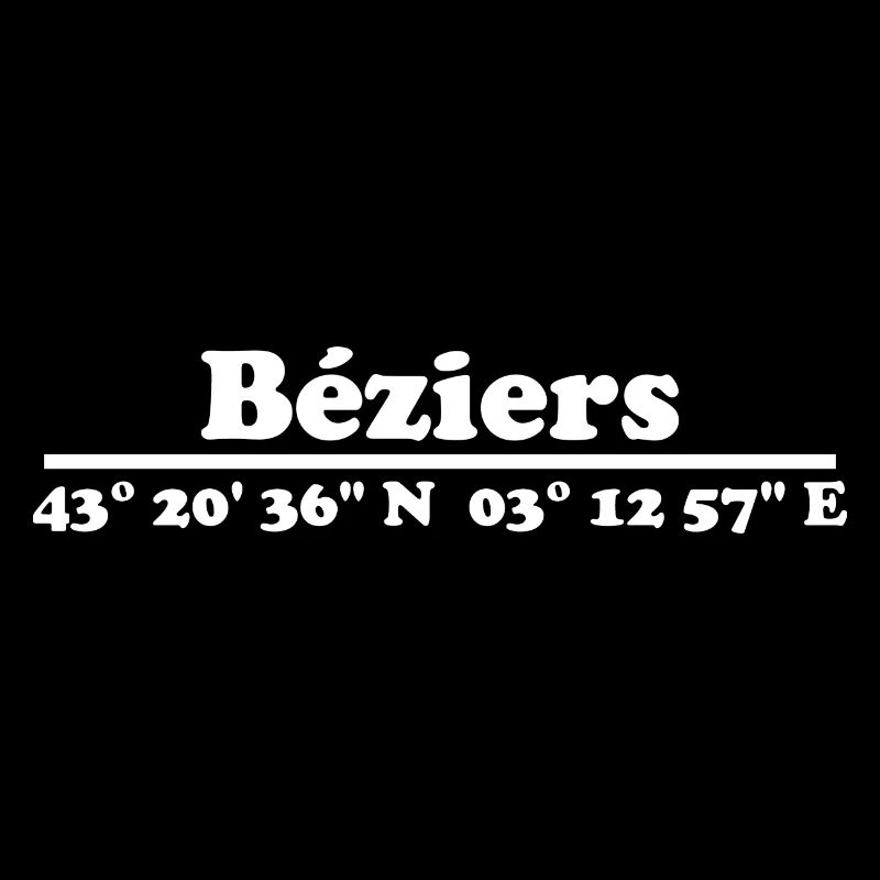 Béziers coordinates