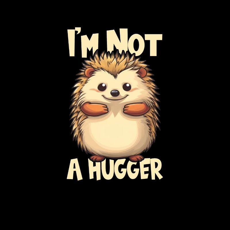 Stacheliger Comic Igel