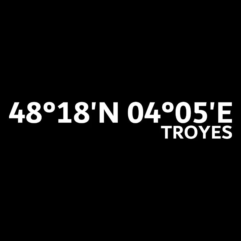 Troyes coordinates