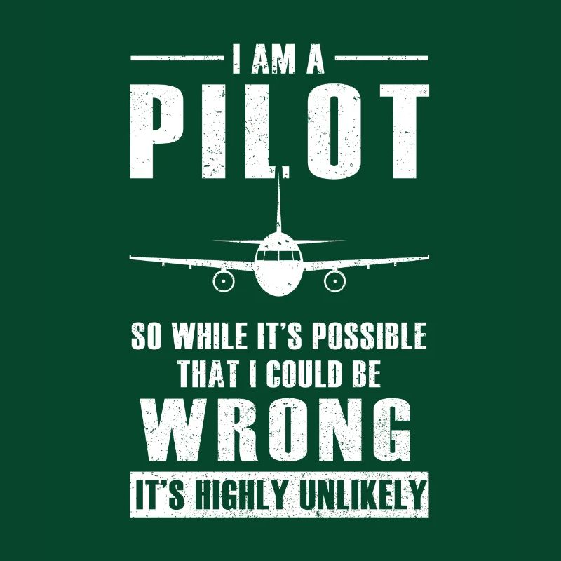 Ich Bin Ein Pilot Piloten Geschenk