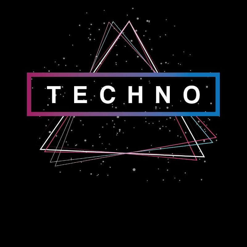 Techno triangle rave