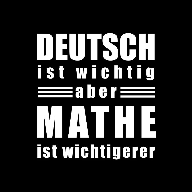 Math German Math Teacher Learning Funny Gift