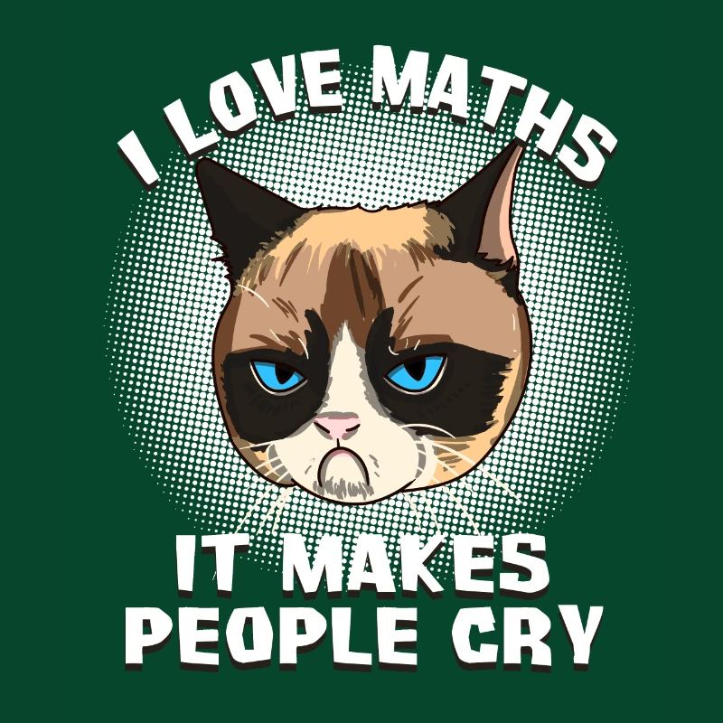 Katze Katzen Mathelehrer Kater Grumpy Mathe Gesche