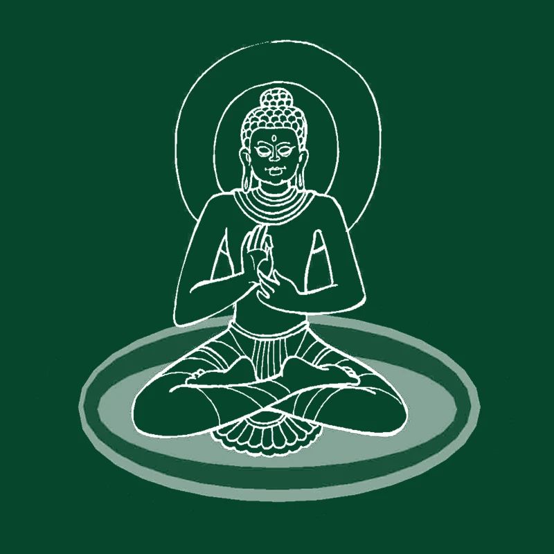 Sitzender Buddah