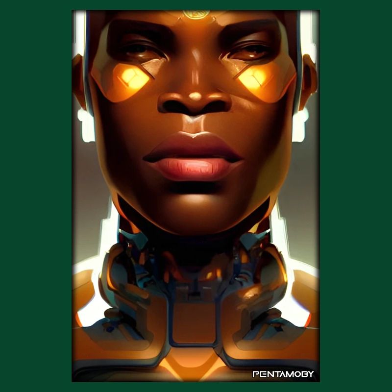 Cyborg Man Future Sci-Fi Machine Technology