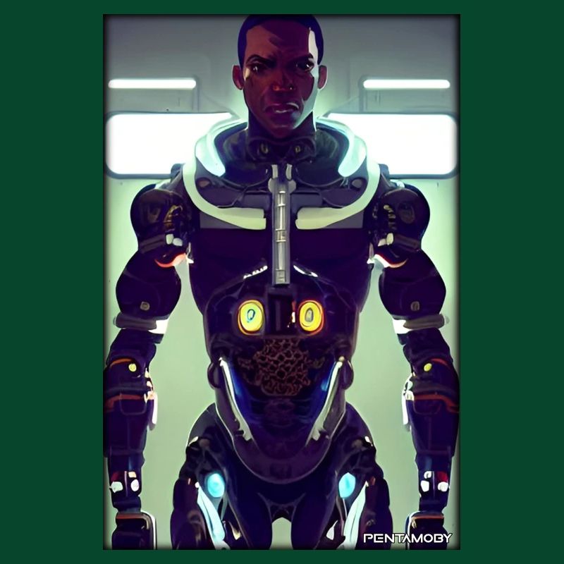 Cyborg Man Future Sci-Fi Machine Technology