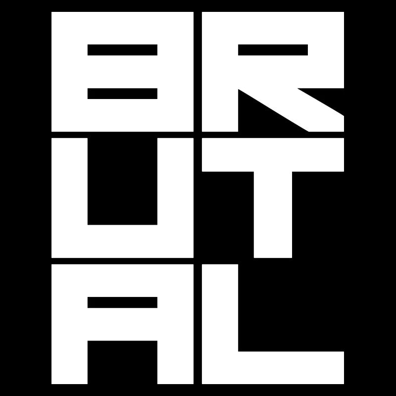 Bold Brutal design