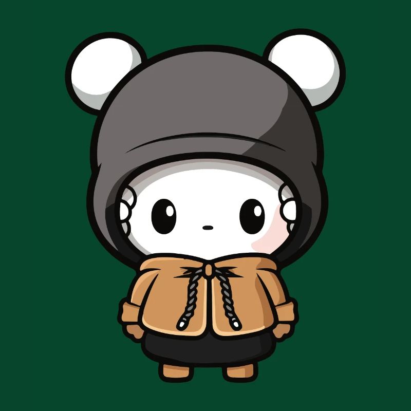 Mouse Winter Comic Cute