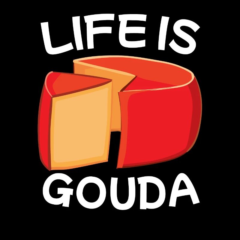 Morceau de fromage Gouda