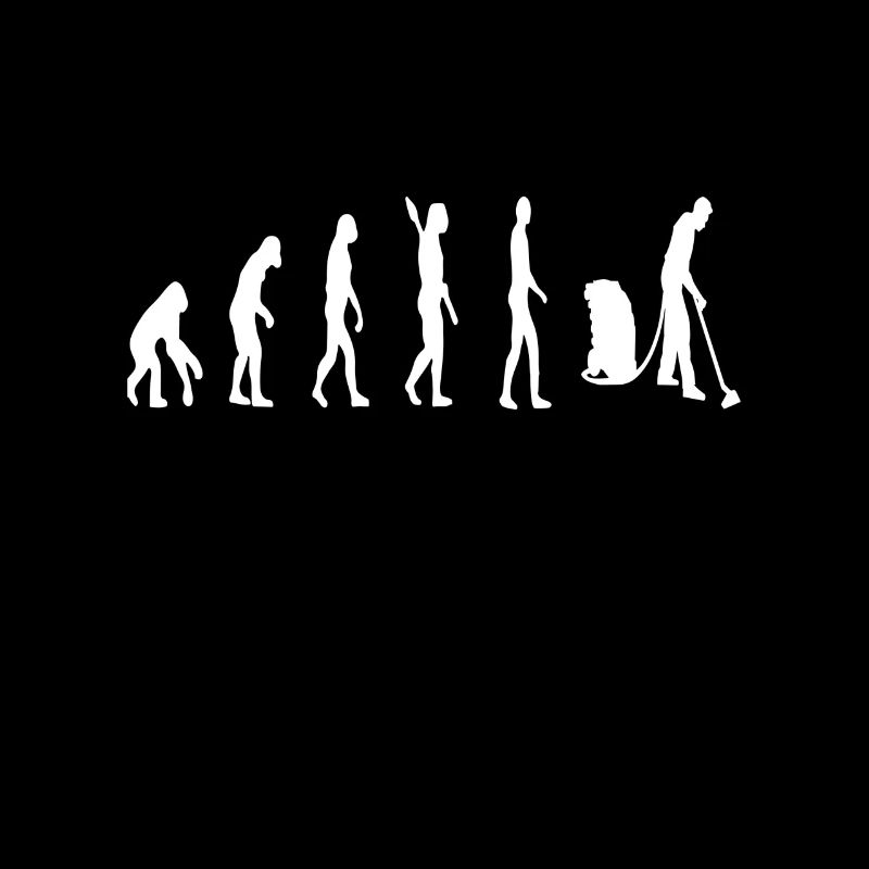 Evolution Hausmann Haushalt Ehemann Geschenkidee