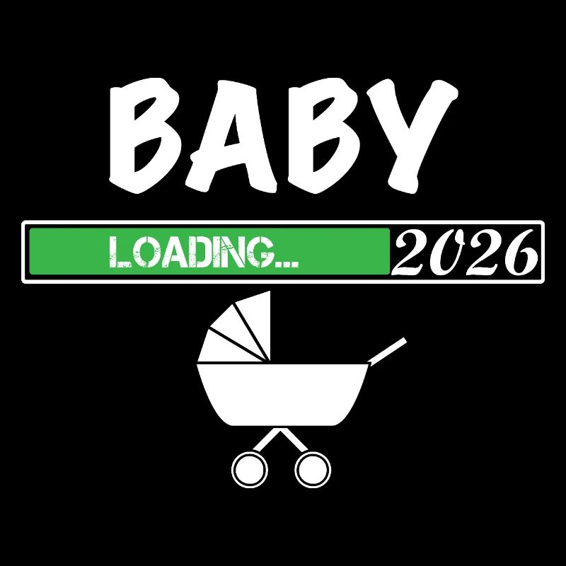 Baby Loading 2026 with stroller motif