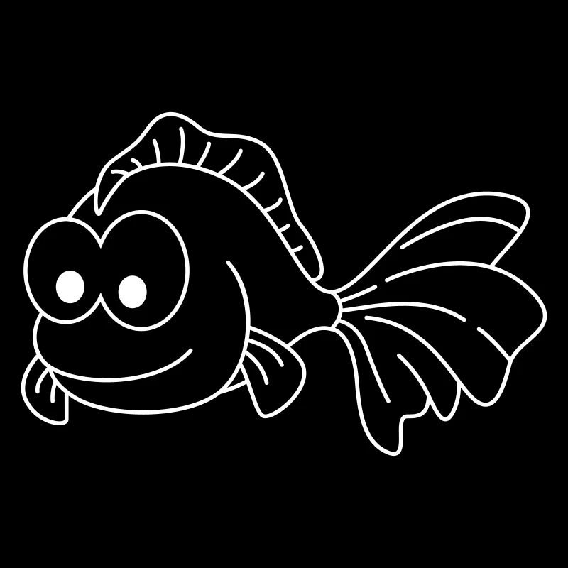 Goldfisch Comic Tier
