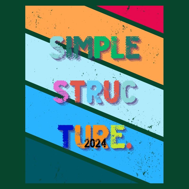 Conception simple. Structure simple 2024.