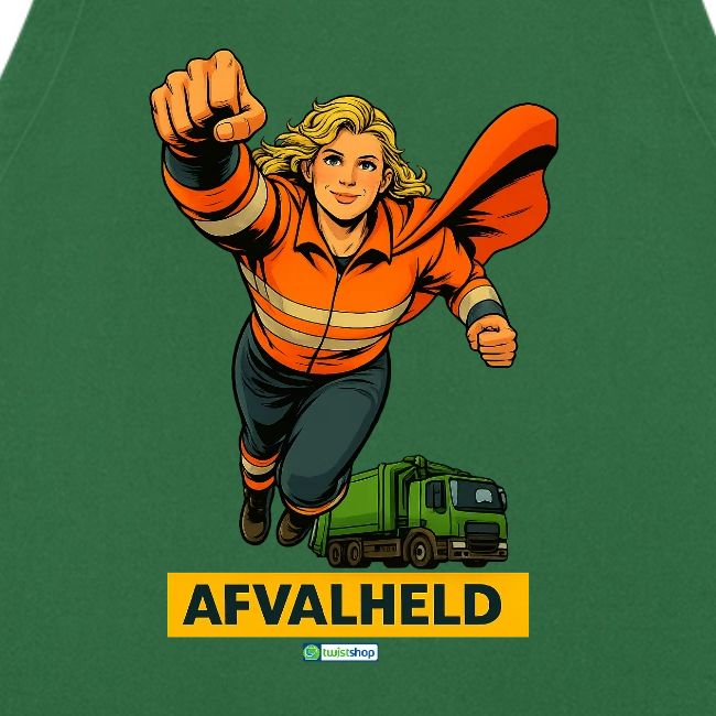 Afvalheld vrouw