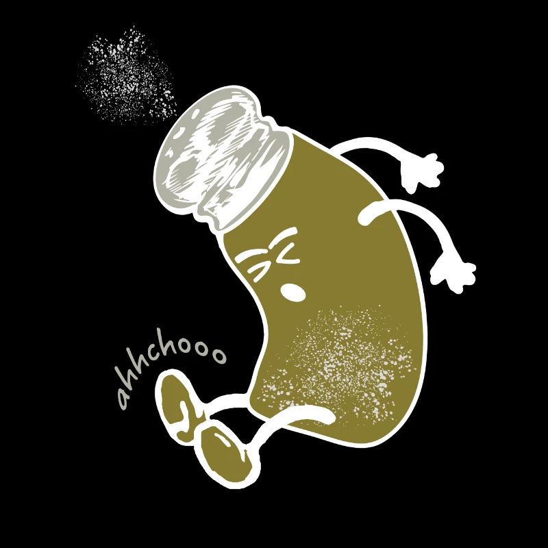 Sneezing pepper shaker