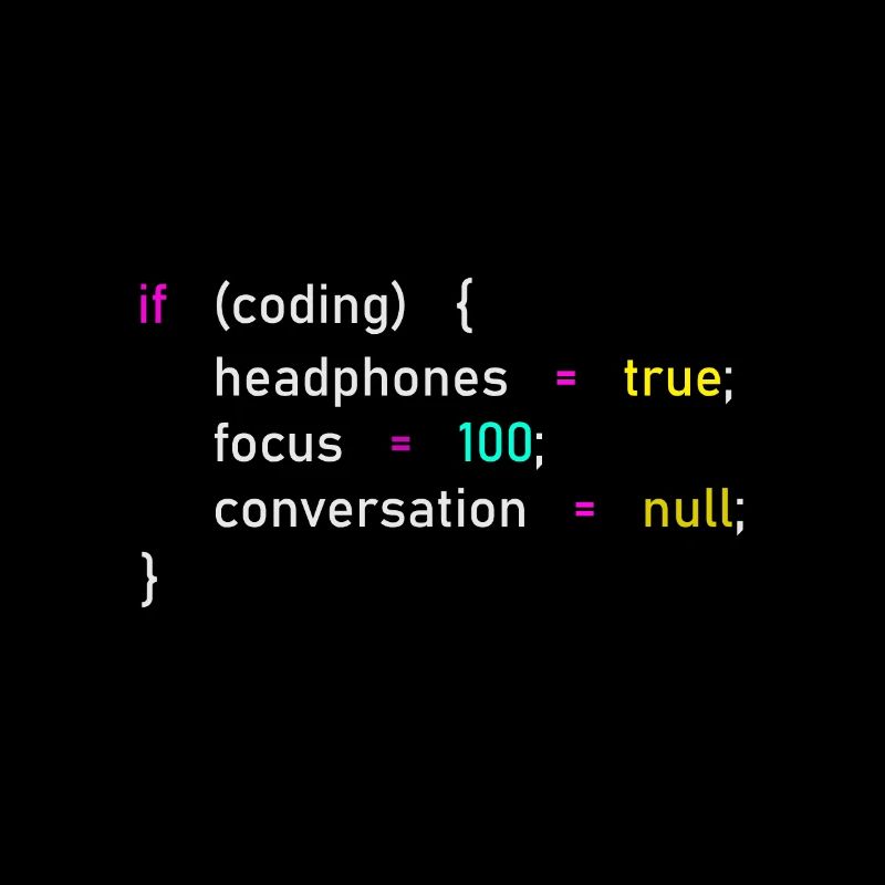 Programming Focus Headphone Tunnel