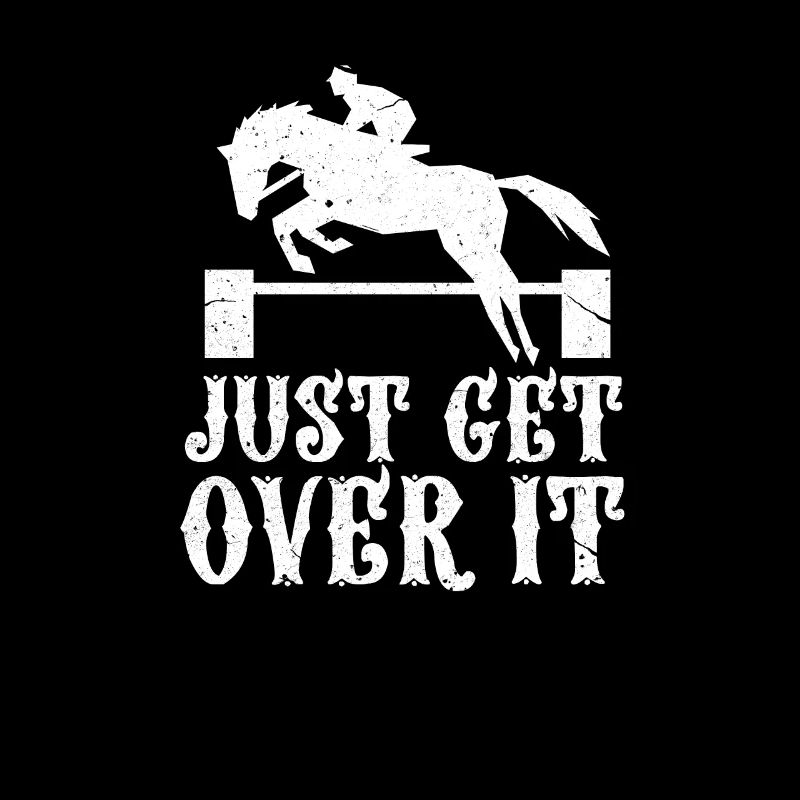 Springreiten Reiter Reitstall Pferd Geschenk