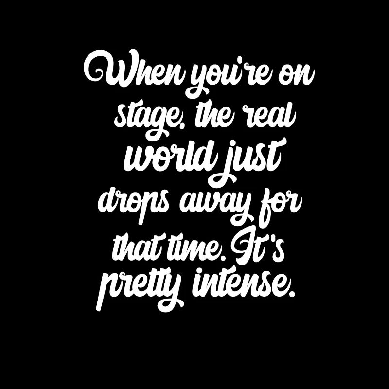 Theater Stage Musical Actor Samples Gift